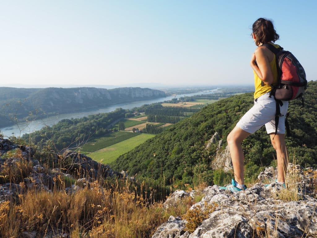 Rando viviers bord rhone