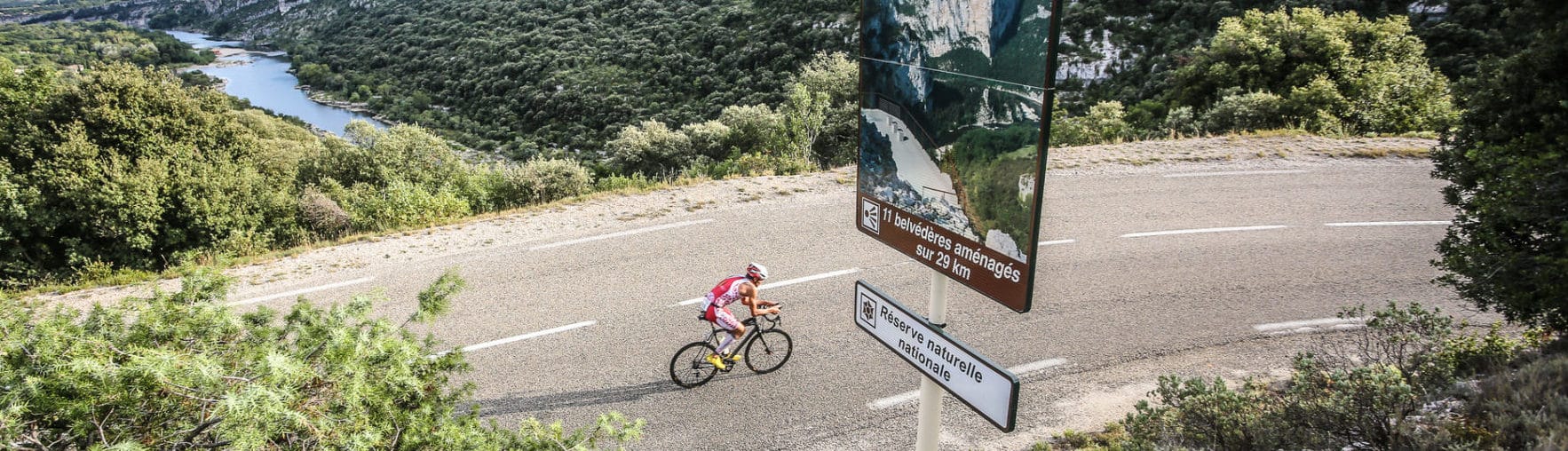 triathlon sur route des gorges
