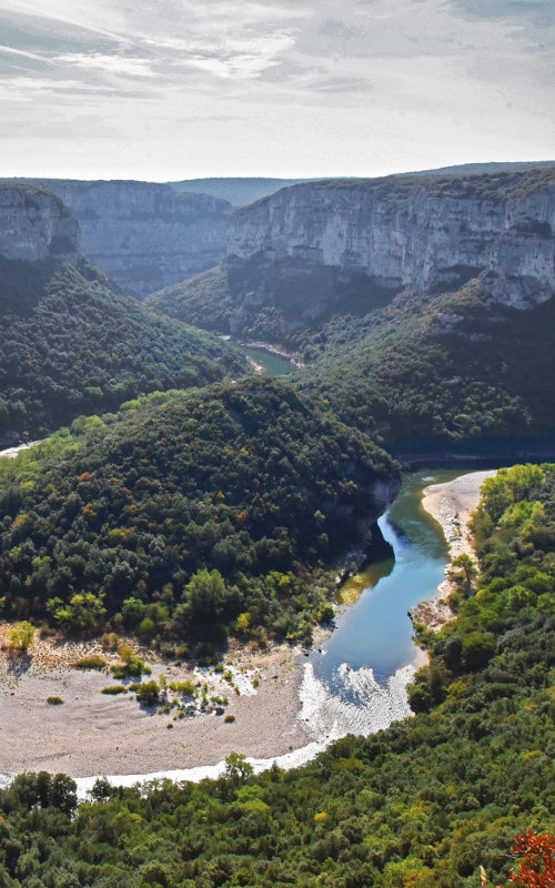 gorges de l'ardèche mobile @lavaliseafleurs