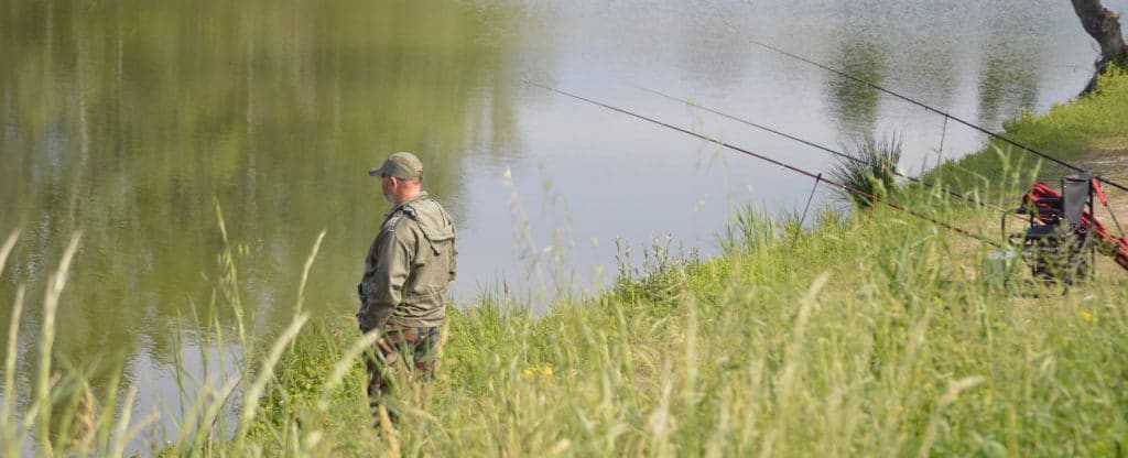 pêche bord du rhone ardeche
